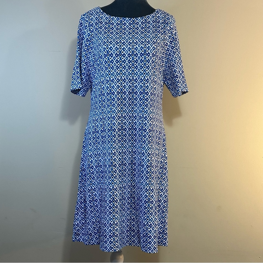 Tommy Bahama Tenall Tiles Ikat Print Dress